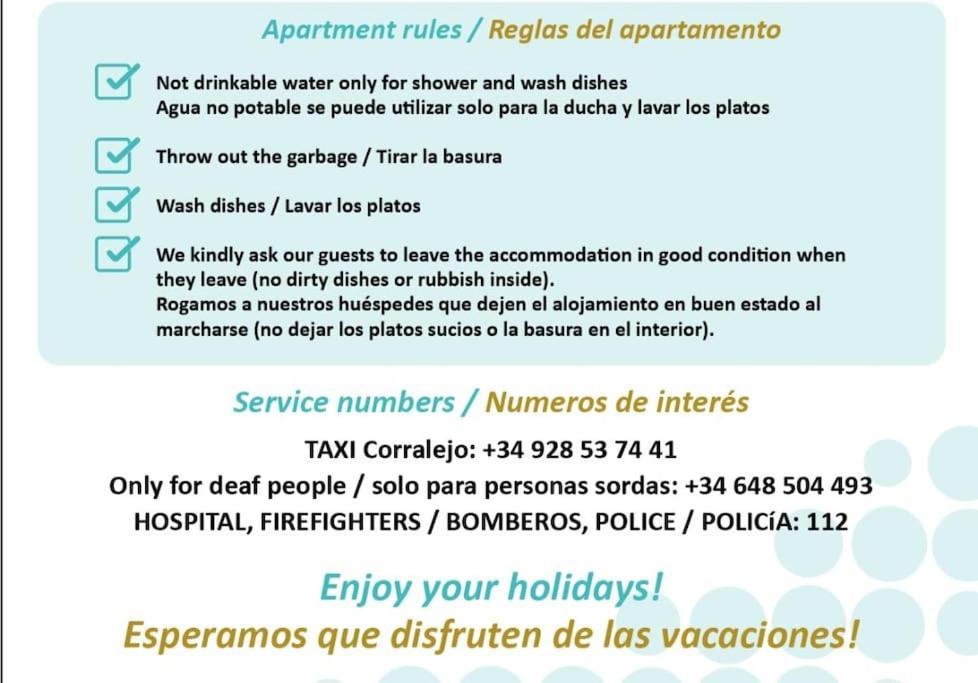 New Tamarindo La Ola Apartamento Corralejo Exterior foto